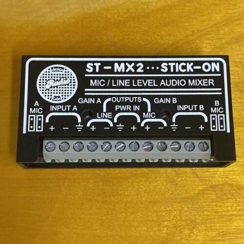 Rdl St-mx2  Mic/line Audio Mixer
